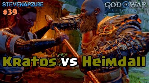 Kratos Vs Heimdall God Of War Ragnar K Youtube