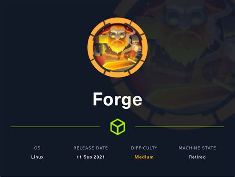 Forge writeup | BitisGabonica