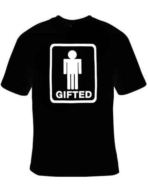 Gifted Funny T Shirt Men S S 5XL Black Short Sleeve