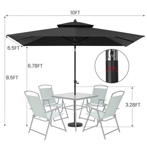 Sand Stable Delray X Rectangular Market Umbrella Reviews