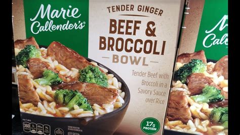 Walmart Rollbacks Marie Callenders Frozen Dinner Beef And Broccoli Bowl Youtube