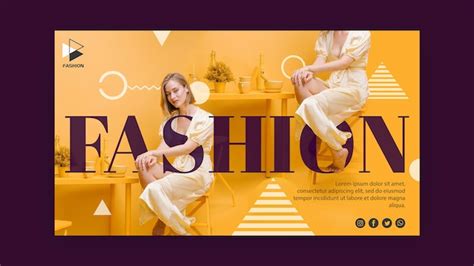 Premium PSD | Fashion clothing banner template