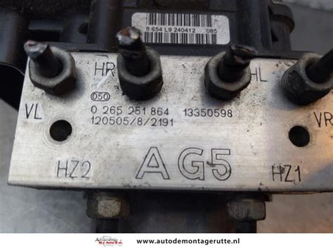 Abs Pump Opel Corsa D Ecoflex A Xer Bosch