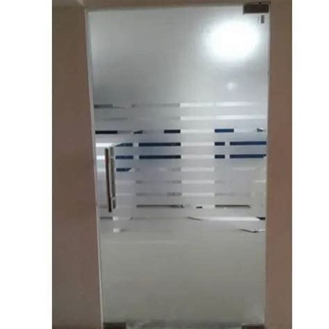 Ozone Swing Toughened Glass Door Thickness 12mm Rs 580 Square Feet Id 22459505288