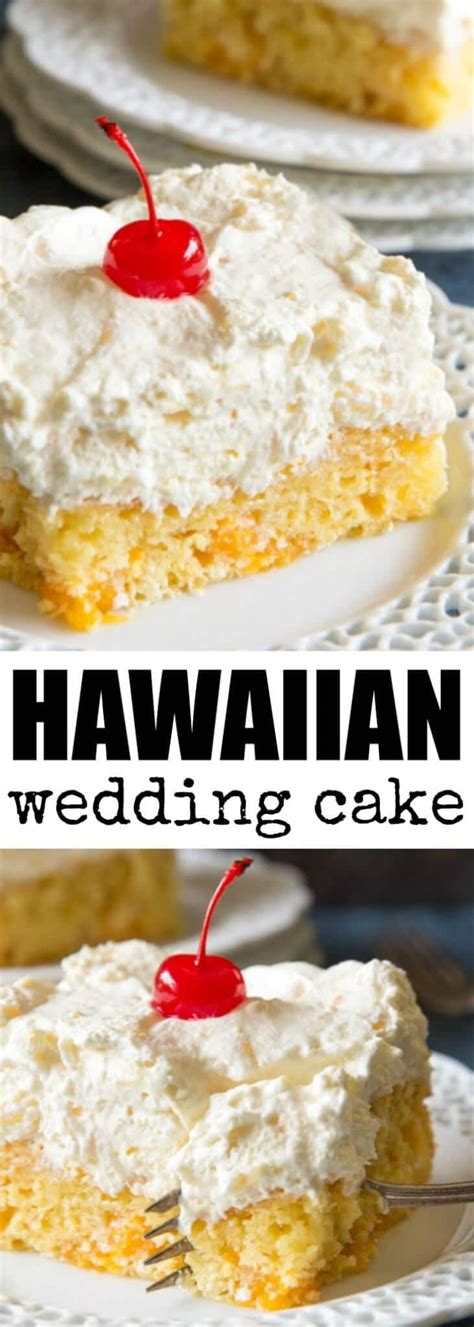 Hawaiian Wedding Cake Recipe Desserts Hawaiian Wedding Cake