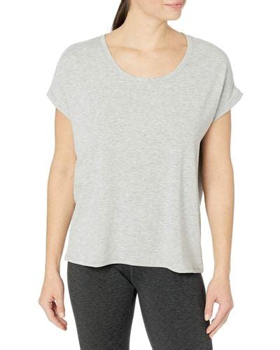 Gray Danskin Tops For Women Lyst