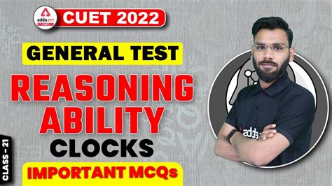 Cuet General Test Clocks Reasoning Ability Important Mcqs