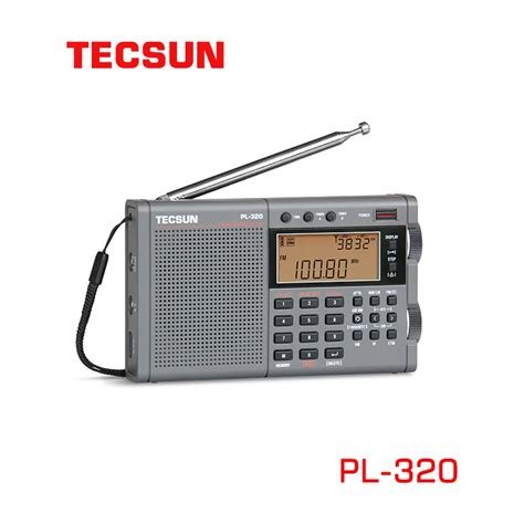 TECSUN PL 320 R Dio De Banda Completa Receptor DSP FM AM SW WM Port Til