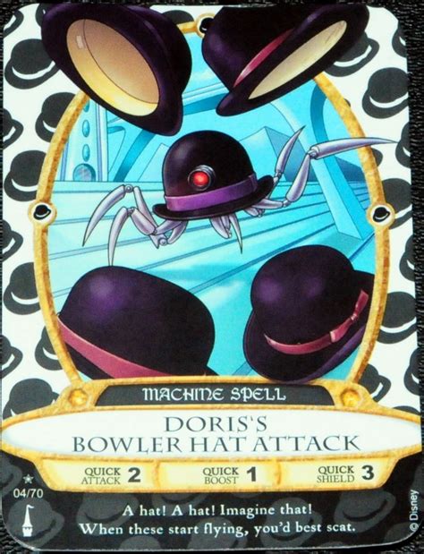 Doris’s Bowler Hat Attack | Sorcerers of the Magic Kingdom Wiki | Fandom