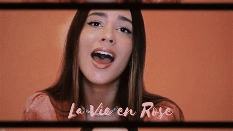 La Vie En Rose English Version Cover Juliana Prado Youtube