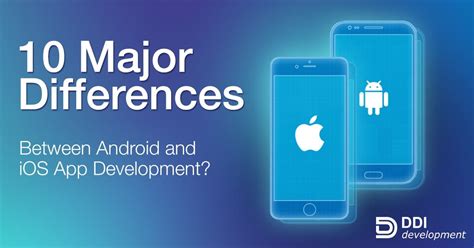 Major Differences Between Android And Ios App Development Ddi