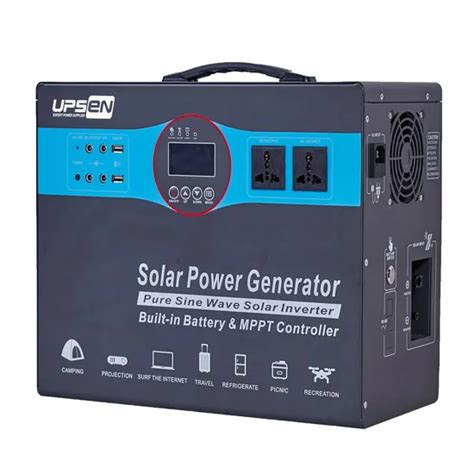 Times Lifecycle Portable Power Generator With Solar Inverter