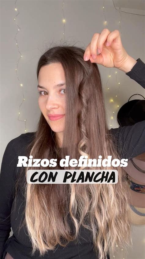 Rizos Definidos Con Plancha Tips Para Cabello Rizos Definidos