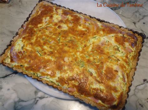 Quiche Jambon Courgette Cuisine De Tantine