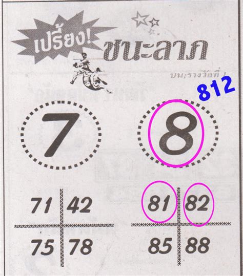 Thai Lottery 3UP Digit And Pair Win Tip Free 16 11 23 THAI LOTTERY