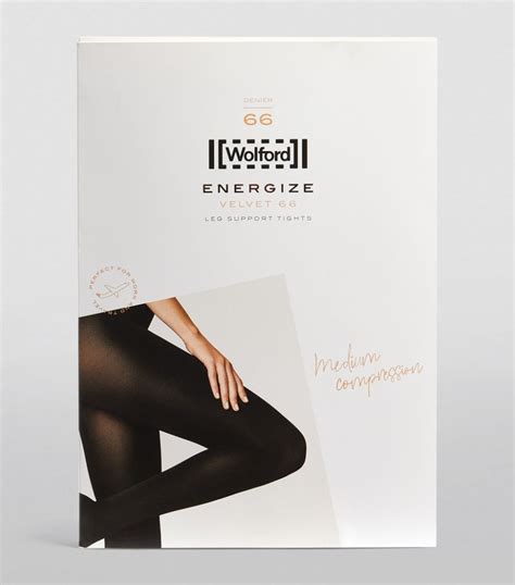 Womens Wolford Black Velvet Leg Support Tights Harrods Uk