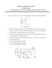 Chem Worksheet Phase Diagrams Pdf Physical Chemistry Chem Si