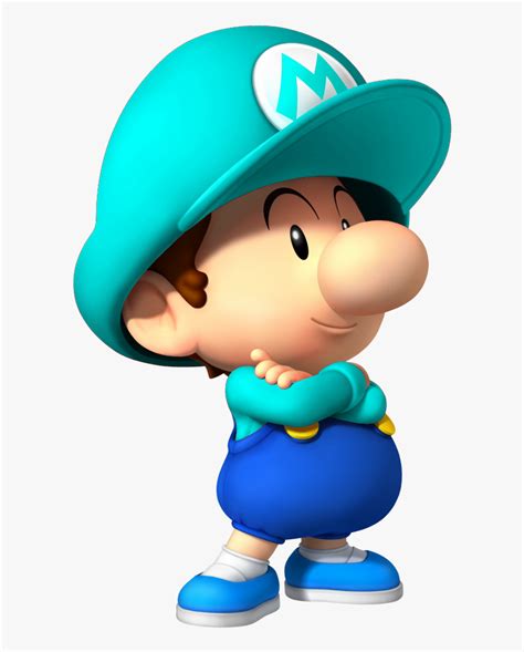 Baby Mario Mario Kart Hd Png Download Kindpng