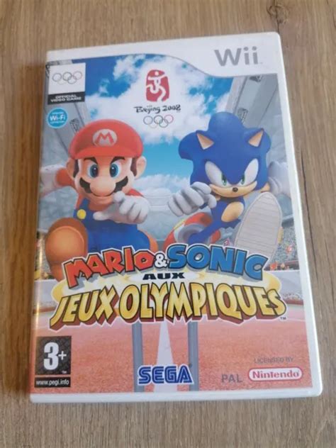 Jeu Nintendo Wii U Mario Sonic Aux Jeux Olympiques De Rio