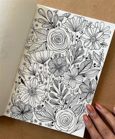 Zen doodle art, Doodle art designs, Doodle art flowers