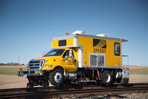 Sperry Truck Sperry Rail Services Truck Waits For The Flickr