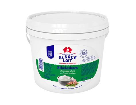 Bibeleskaes Ail Et Fines Herbes Mg Alsace Lait Coop Rative