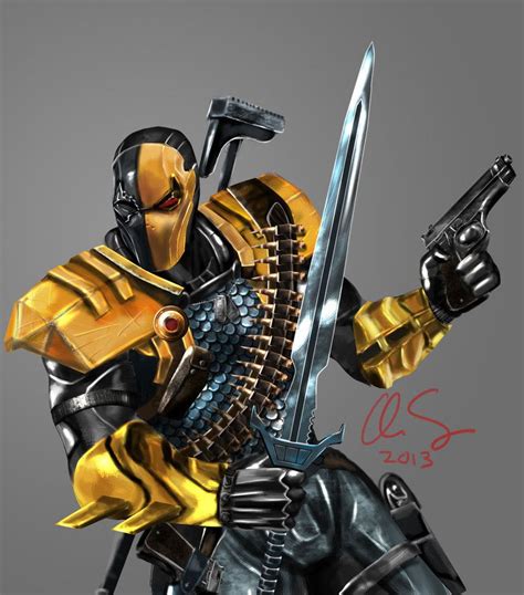 http://osx-mkx.deviantart.com/art/Injustice-Deathstroke-353385002 | Deathstroke, Deathstroke ...