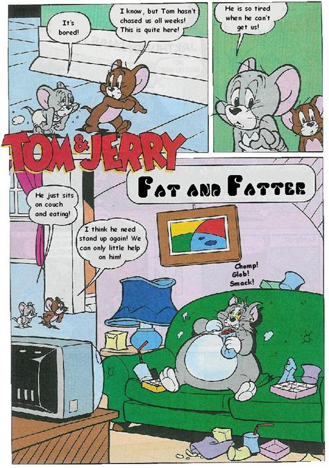 Tom and Jerry Fat Comic 01 by MCsaurus on DeviantArt