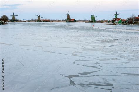 'Zaanse Schans', a historic windmill area in Amsterdam; Amsterdam ...