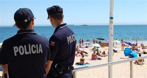 Operação Da Psp Nos Acessos às Praias De Carcavelos E Do Tamariz