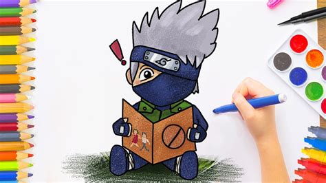 COMO DIBUJAR A KAKASHI Paso A Paso Chibi