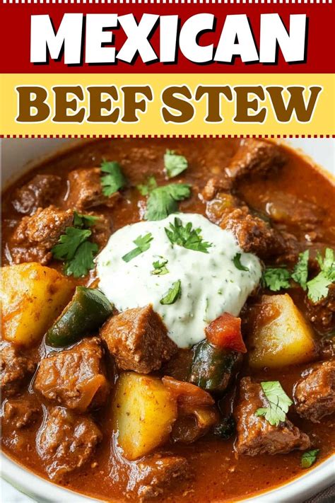 Mexican Beef Stew - Insanely Good