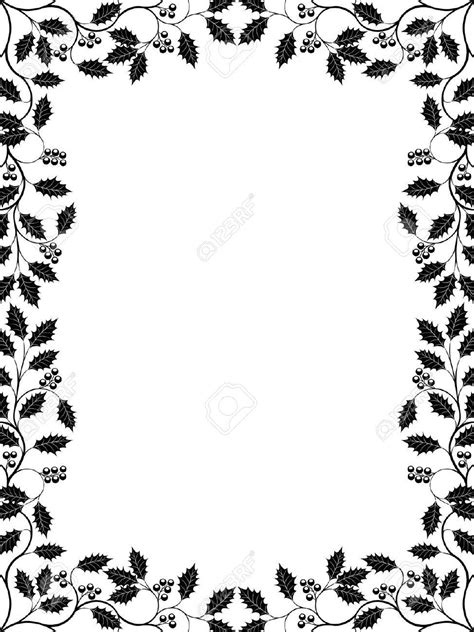 Christmas Borders Black And White | Free download on ClipArtMag