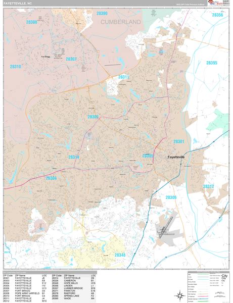 Digital Maps Of Fayetteville North Carolina Marketmaps