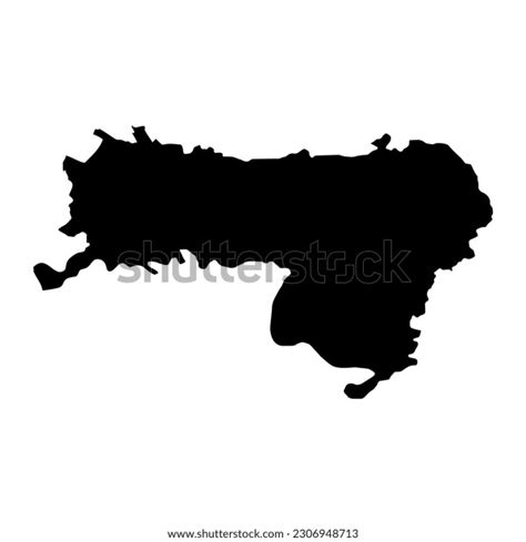 Srem District Map Administrative District Serbia Stock Vector Royalty