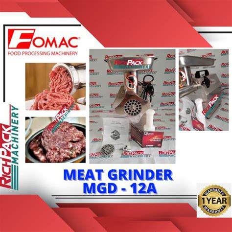 Jual MEAT GRINDER MESIN GILING DAGING PENGGILING DAGING MGD 12A FOMAC