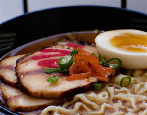 Premium Ai Image Close Up Of Ramen In Bowl On White Background Created Using Generative Ai