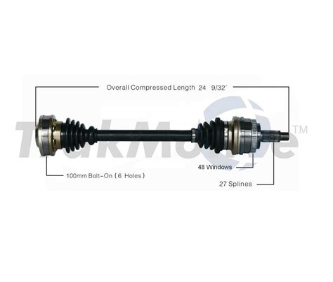 BMW CV Axle Shaft Surtrack BM 8020