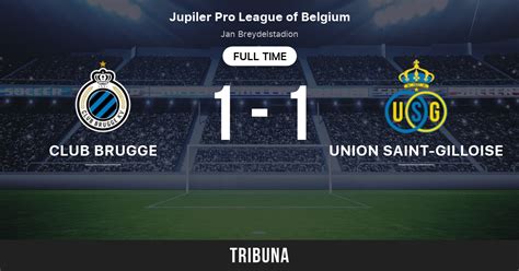 Club Brugge Vs Union Saint Gilloise Live Score Stream And H H Results