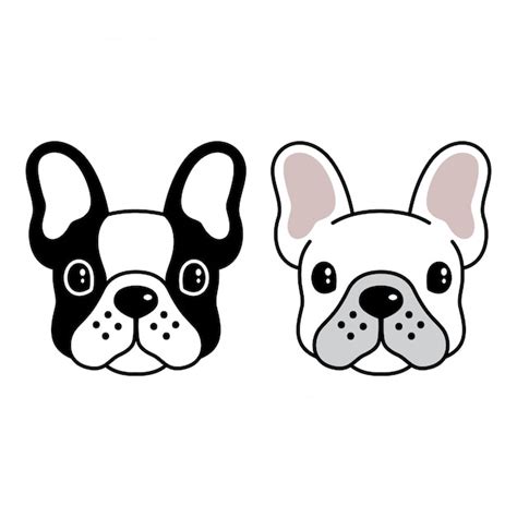 Premium Vector | Bulldog face cartoon