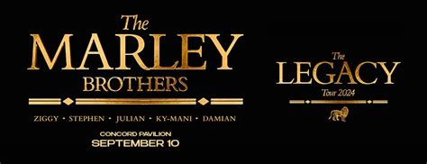 The Marley Brothers Tickets | 10 September 2024 | Toyota Pavilion At ...