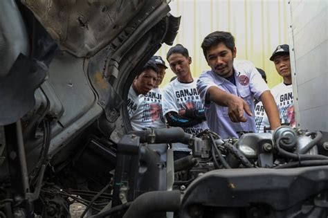 Relawan Ganjar Gelar Pelatihan Safety Driving Ke Sopir Truk