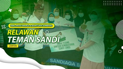 TEMAN SANDI BERBAGI PULUHAN PAKET SEMBAKO DI DUSUN SUMEDANG DAN KEBON