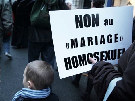 En Images Ces Crois S Contre Le Mariage Homo