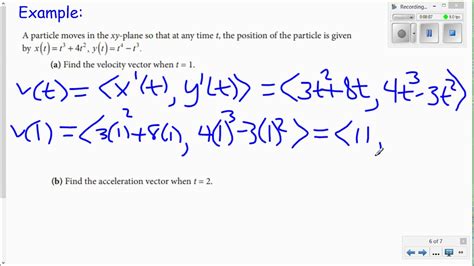 Vectors And Vector Valued Functions Youtube