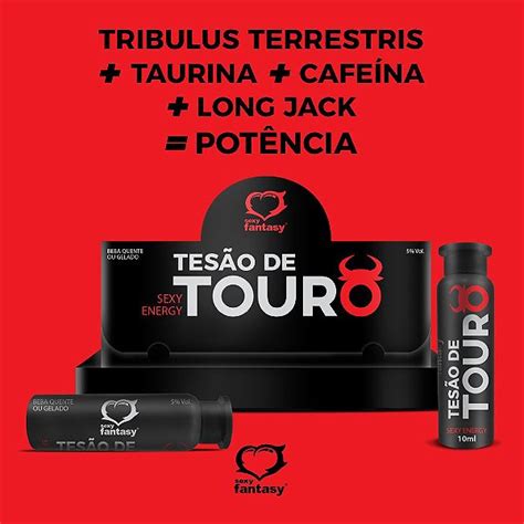 TesÃo De Touro AfrodisÍaco Natural 10ml Sexy Fantasy Ninguém Vai