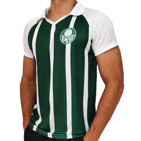 Camisa Palmeiras Polo Striped Masculino Olden Sports