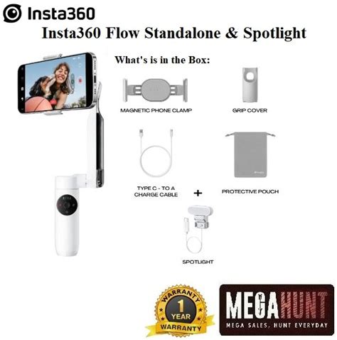 Insta Flow Standalone Spotlight Smartphone Gimbal Stabilizer