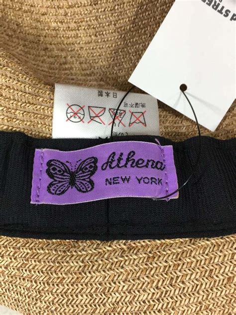 Athena New York アシーナニューヨーク レース刺繍 ハット BEG レディース 中古品の販売通販ならセカンドストリート