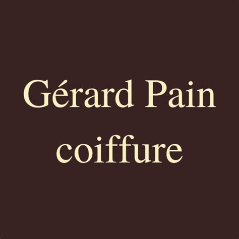 G Rard Pain Coiffure Raizume